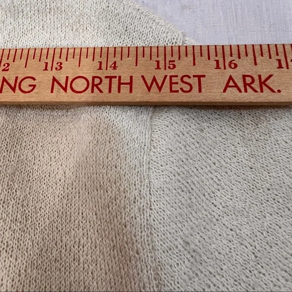 Alicia Adams Alpaca Cream and Tan Sweater - Picture 7 of 8